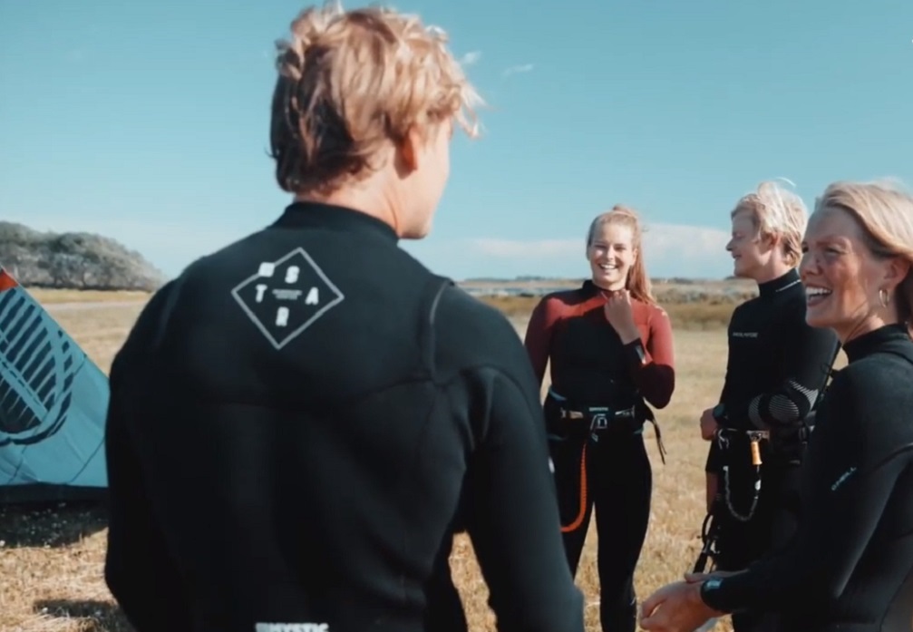 kitesurfing ved spot x