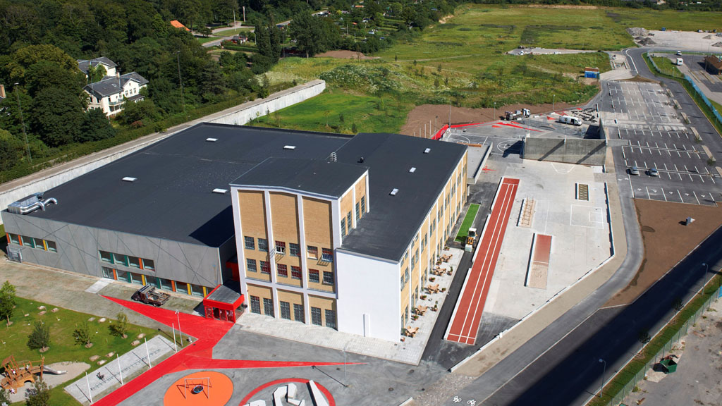 Arena Assens udefra outside