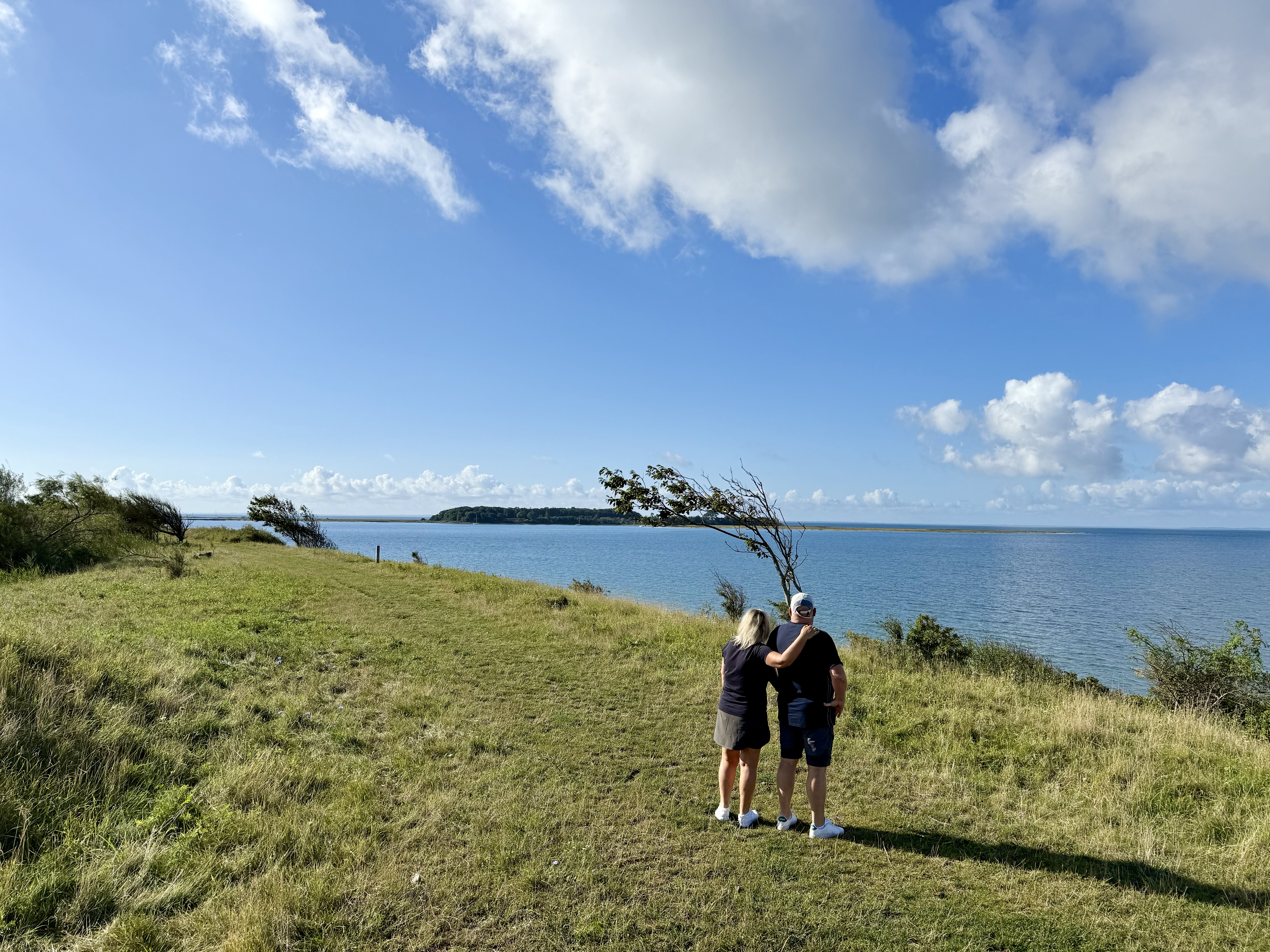 Jordbassinerne i Assens - Udsigt over Lillebælt og Thorø
