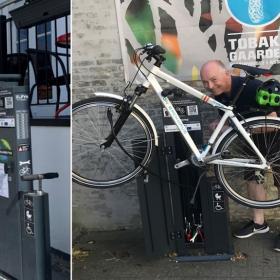 Bike station på Vestfyn