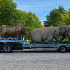 Ny udstilling med istidens giganter